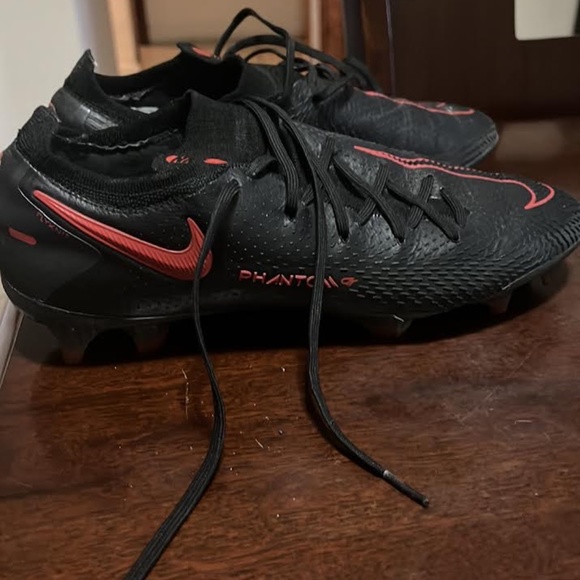 Nike Football Boots Phantom GT elite FG Black Chile red main image 4